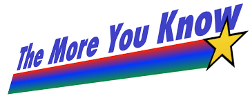 Image result for the more you know
