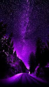 The last thing you probably think about when gazing up at a starry sky is who owns it. Hd Purple Night Sky Wallpapers Peakpx