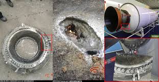 China has launched the core module on thursday for its first permanent space station. Explained Chinese Ufo Crashes In Fiery Crater Space Junk Part Of Rocket Motor Metabunk