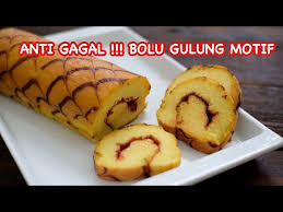 Akhirnya hanya menjadi penghuni kulkas. Cara Membuat Bolu Gulung Anti Gagal Untuk Pemula Youtube