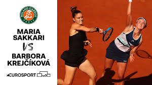 We would like to show you a description here but the site won't allow us. Barbora Krejcikova Vs Maria Sakkari 2021 Roland Garros Semi Final Tennis Eurosport Youtube