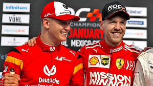 Die schumachers rookie meister cousin david 16 besser als mick 19. Mick Schumacher Sebastian Vettel Ist Mein Formel 1 Mentor Formel 1 Bild De