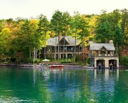 Tour A Rustic Lake House In Tiger Ga Lake House Plans Lake Houses Exterior Rustic Lake Houses