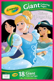 It features a number of female characters that often appear in various disney movies as leading characters. Crayola Disney Princess Giant Coloring Pages 18 Pk Smith S Food And Drug