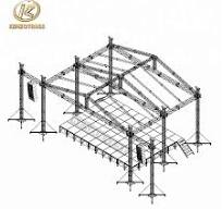Aluminum Semi-Circle Roof Truss Arched Roof Stage Truss