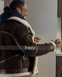Pin On Power 50 Cent Brown Fur Jacket