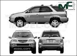 Acura Mdx 2005 2d Drawing Blueprints Model Copy Acura Mdx Acura 3d Modeling Programs
