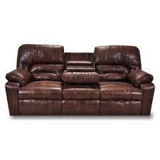 91 Inch Brown Upholstered Reclining Sofa Urunler