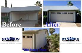Because a carport is essentially a garage without walls or a door, this project requires little construction. Take A Look At Our Before After Pictures Of A Carport Garage That Was Installed With An Existing Carport This Carport Garage Also Entry Doors Doors Carport
