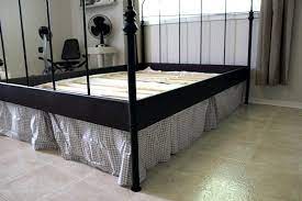 Mine is also a slit king. Skirting The Unskirtable Bed The Creek Line House