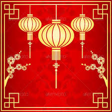 Oriental Chinese Lantern Illustration Lantern Illustration Chinese Lanterns Chinese Theme