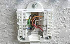 Detach your current thermostat from the wall. How To Wire A Thermostat The Home Depot