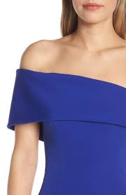 Eliza J Off The Shoulder Scuba Crepe Cocktail Dress Nordstrom Dresses Stylish Dresses Luxury Dress