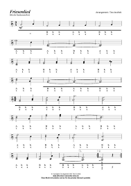 Instrumente wie klavier, akkordeon, trompete, gitarre, trompete, zither. Friesenlied Wo Die Nordseewellen Diatonische Club Harmonika Noten Akkordeon Harmonika Noten De