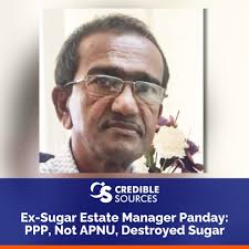 They Crippled Sugar”: Ex-Sugar Estate Manager Panday Targets PPP at  Haslington Meeting Georgetown, Guyana (Credible Sources)