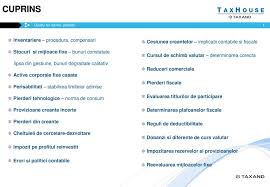 Monografie contabila impozit pe venit microintreprindere 2017. Inchiderea Exercitiului Financiar Implicatii Fiscale Ppt Download
