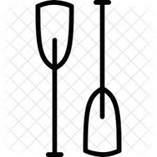 Free Canoe Paddle Line Icon Available In Svg Png Eps Ai Icon Fonts