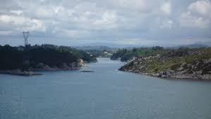 The island protects the mainland. Karmoy