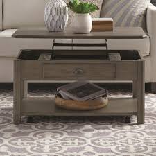 Tribesigns wooden lift top coffee table with hidden storage shelf for living room. Null Furniture 2114 Lift Top Cocktail Table With Open Shelf Wayside Furniture Cocktail Coffee Tables