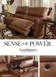 Sense Of Power Paron Dual Power Reclining Sofa Touchmotion Ashley Furnitu Leather Reclining Sofa Leather Recliner Living Room Reclining Sofa Living Room