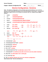 Work power and energy worksheets answers. Electron Configuration Worksheet Fill Online Printable Fillable Blank Pdffiller
