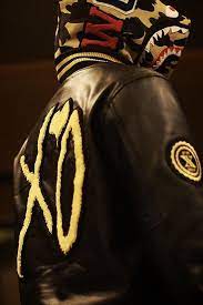 Future Wearing His Xo Jacket On Looklive Xo Jacket Street Wear Urban Bape Shark Hoodie