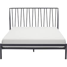 A platform bed is a bed with a height shorter than a conventional height of a normal bed. Queen Stella Metal Bed Black Adore Decor Target