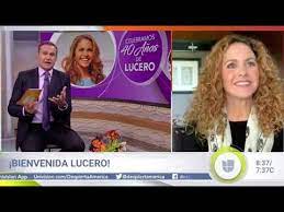 LUCERO celebra #Lucero20y20 en Despierta America - YouTube