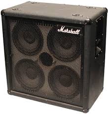 This is a vintage 1980's marshall 4x10 cabinet, the lead 1965b model. Marshall 1540 4x10 Bass Cab Pre Owned