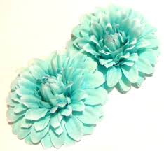See more ideas about tiffany blue, cool hairstyles, pretty hairstyles. Tiffany Blue Aquamarine Hair Flower Clips Sold As A Pair Amazon Co Uk Beauty
