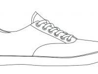 Vans® asher women's skate shoes. Coloring Shoes Archives Page 3 Of 7 Ecolorings Info
