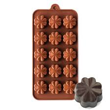 Why does my chocolate i made with silicone moulds start to melt immediately when i take it out of. Four Leaf Clover Silicone Chocolate Mold Walmart Com Walmart Com