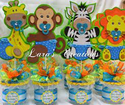 Jungle Safari Party Centerpiece Baby Shower Party Centerpiece Baby Shower Centerpieces Safari Party Centerpieces Baby Shower