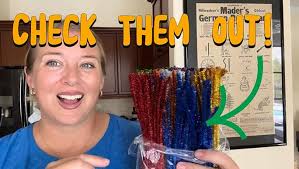 Amazon.com: 100Pcs Glitter Sparkle Pipe Cleaners Tinsel Chenille Stems,10  Colors Metallic Pipe Cleaner for DIY Crafts,Arts,Wedding,Home,Party,Holiday  Decoration 6 mm x 12 Inch (100) : Arts, Crafts & Sewing