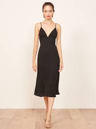 Reformation Talita Dress Nice Dresses Autumn Fashion Women Black Dress