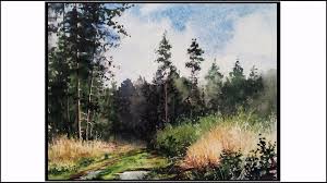Extra advice on specific brands and tools i recommend having. Watercolor Realism Painting A Beautiful Forest Landscape Youtube