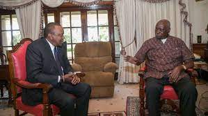 Kenyan president uhuru kenyatta has reportedly announced that he and deputy president william ruto will be taking a 20% pay cut while cabinet ministers' salaries will be slashed by 10% in fresh efforts to cut down on the government's ballooning public wage bill. Most Likely Reasons For Uhuru S Visit To Moi Home Nairobi News