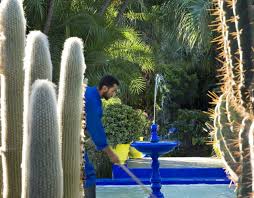 The majorelle garden is a two and half acre botanical garden and artist's landscape garden in marrakech, morocco. The Jardin Majorelle Jardin Majorelle