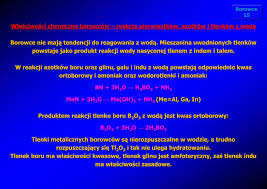 Naal(oh)4 konfiguracja powłoki walencyjnej borowców otrzymywanie: Ppt Borowce Powerpoint Presentation Free Download Id 4333208