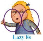 Brain gym lazy 8s alphabet 8s. 7 Lazy 8 Ideas Brain Gym Dysgraphia School Ot