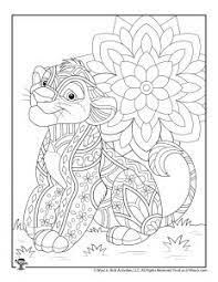 These disney coloring sheets will allow your kids to express their creativity and they're a great quiet time idea. Disney Adult Coloring Pages Woo Jr Kids Activities