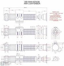 Kenobi Anh Lightsaber Dimensions Lightsaber Obi Wan Lightsaber Lightsaber Design