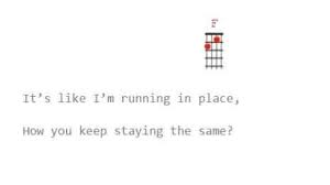 Myself I Think I M Loosing My Mind Lyrics And Chords For Guitar And Ukulele