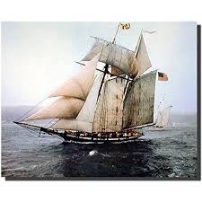 Our nautical party decorations feature classic ship images of anchors, life preservers, nautical signal flags, ship wheels and lighthouses. Amazon Com Night Sailing San Francisco City Boat Wall Decor Art Print Poster 16x20 Posters Prints