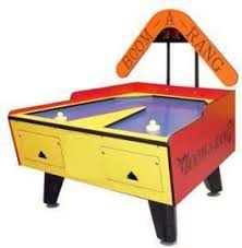 Great American Boom A Rang 2 Player Air Hockey Table With Electronic Scoring Air Hockey Air Hockey Table Air Hockey Tables
