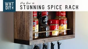 Squeeze out a little more kitchen space by hanging your spices on a spice rack organizer like this. Simple Hanging Spice Rack Easy Diy Youtube