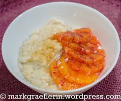 Fur Einen Guten Start In Den Tag Porridge Mit Blutorange Und Zimtzucker Porridge Blutorange Lebensmittel Essen