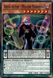 Abyss Actor - Mellow Madonna - LDS2-EN060 - Common - 1st Edition -  Yu-Gi-Oh! Singles » Legendary Duelists: Season 2 - Collector's Cache