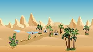 Desert Oasis Cartoon Stock Illustrations 1 004 Desert Oasis Cartoon Stock Illustrations Vectors Clipart Dreamstime Trees and other plants grow around an oasis, and animals come to drink, eat the plants, and find shade. desert oasis cartoon stock