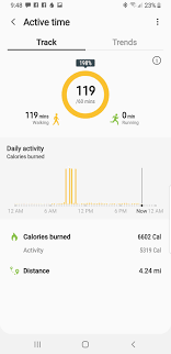 For example, it is showing my step count was 7659 and i burned 217 calories. S Health Galaxy Watch Activity Calories Too High Samsung Community